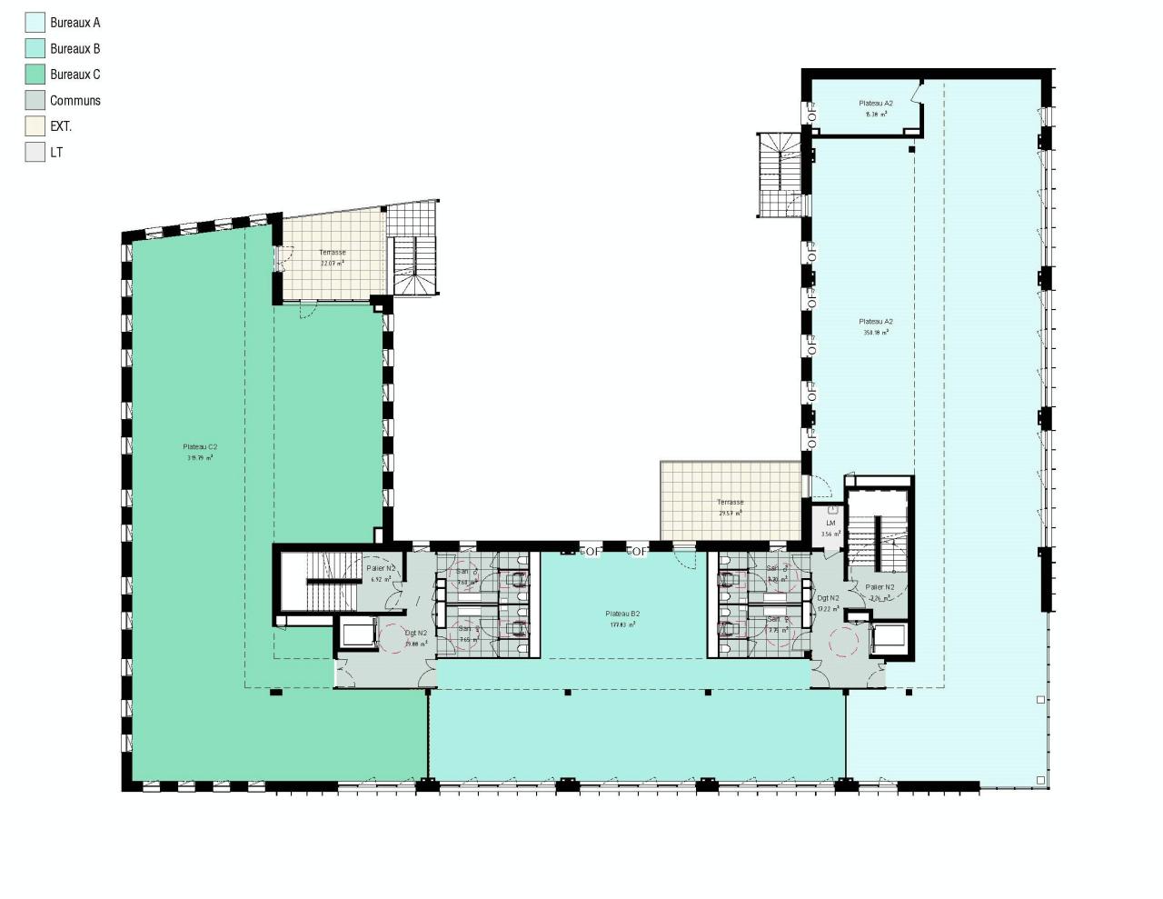 Bureau Marcq-en-Baroeul 3432m² Location bureau Marcq-en-Baroeul Nord OLBUR2426179 4